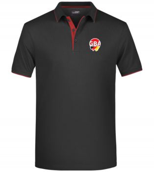 GBA Polo Shirt schwarz
