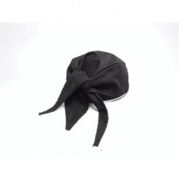 Scarf Hat -schwarz-