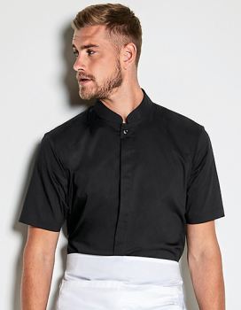 BAR SHIRT MANDARIN kurzarm