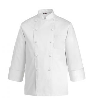 GIACCA CUOCO CHEF JACKET DIAGONAL EGOCHEF COOK MADE IN ITALY COOK COTTON RICH 