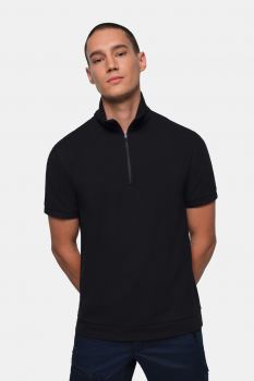 Preview: HAKRO Zip-Shirt Piqué MIKRALINAR® ECO