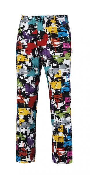 PANTALONI COULISSE PUPPIES CUOCO PIZZAIOLO EGOCHEF MADE IN ITALY CHEF PANTS 
