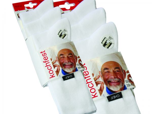 Chef Socks 3er Pack