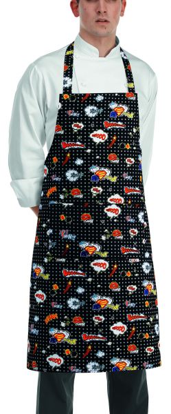 Latzschürze BIB Apron 90cm Print