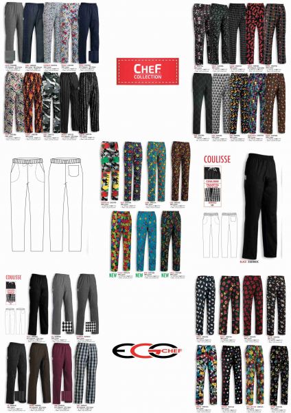 Chef Pant Egochef Print