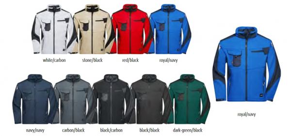 Workwear Softshell Jacke Strong