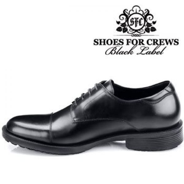 SFC shoes for Crews Synergy noir Chaussures cuir 3803 Taille 9.5/41 $66 